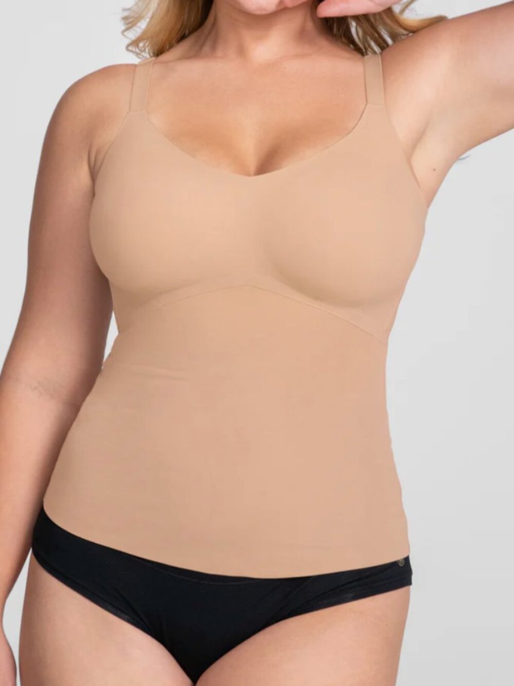 Honeylove Liftwear Cami Top Shapewear 1X SAND NWT